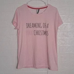 Jaclyn Intimates Dreaming of a Pink Christmas Sleep Shirt