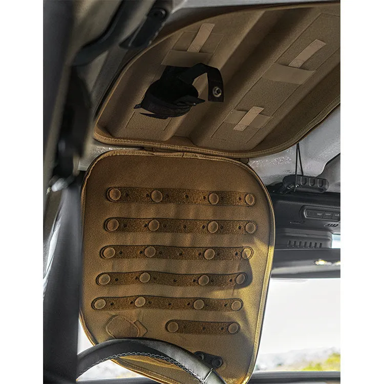 Jeep Molded Storage Headliners Front Set