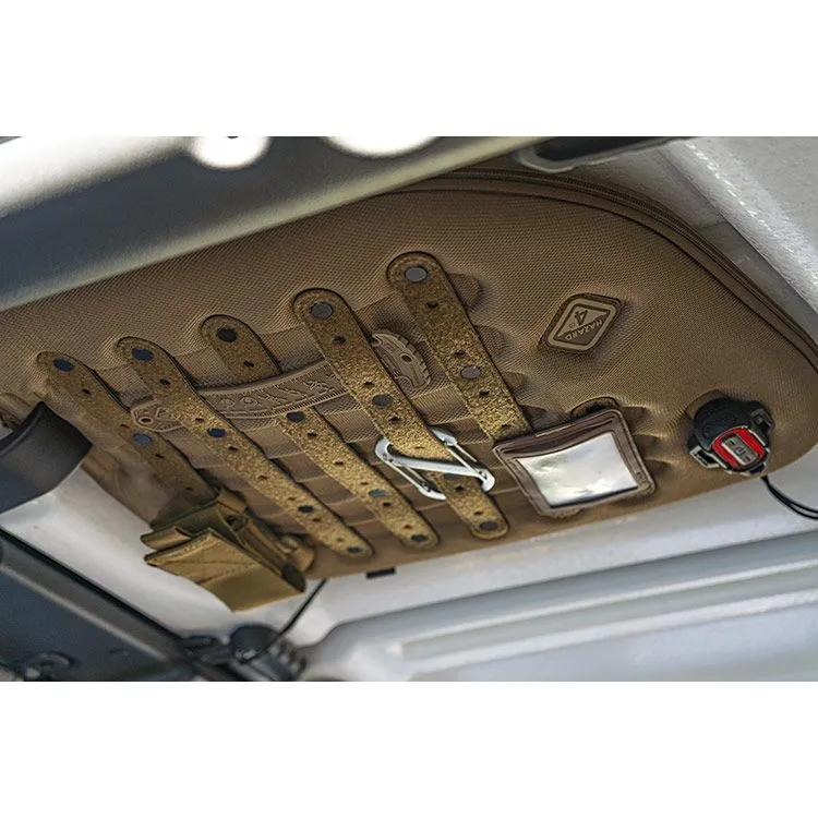 Jeep Molded Storage Headliners Front Set