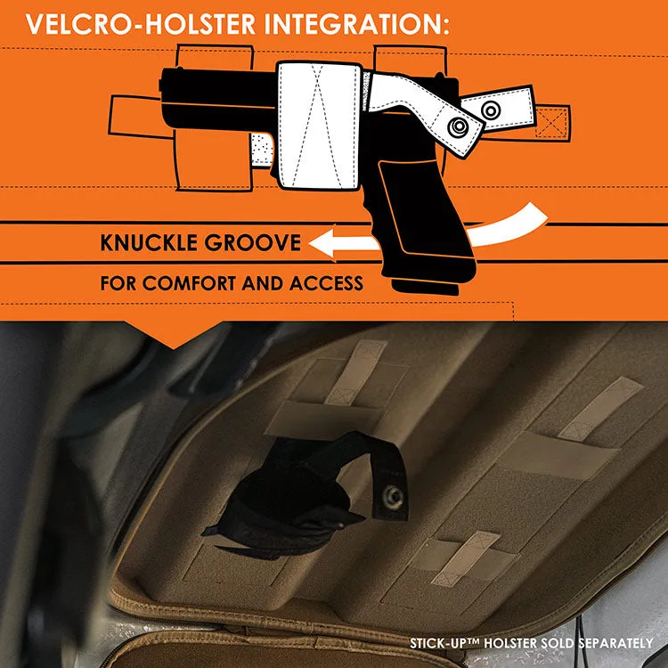 Jeep Molded Storage Headliners Front Set