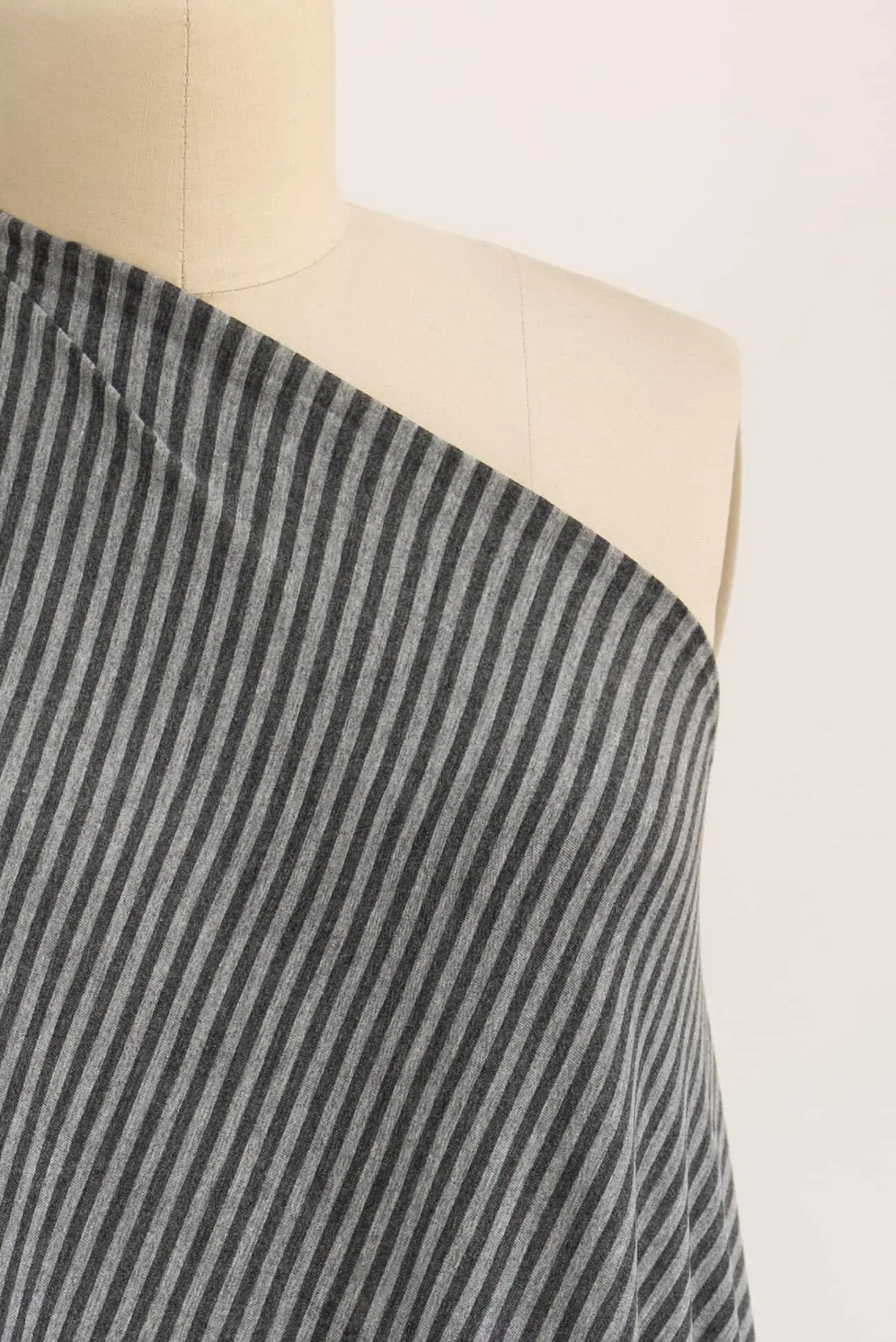 Joel Gray Stripe Bamboo Rayon/Spandex Knit
