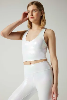Kristen Cropped Tank Celeste