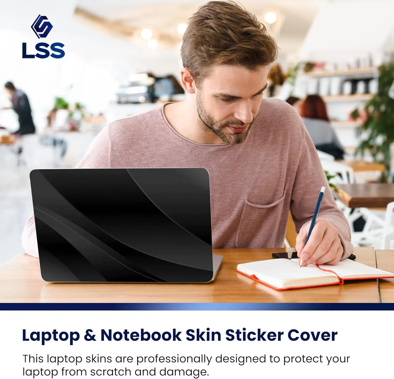 Laptop Notebook Skin Decal with 2 Matching Wrist Pads - Shooting Army Rifle