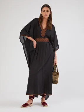 Moroccan Hoda cotton kaftan