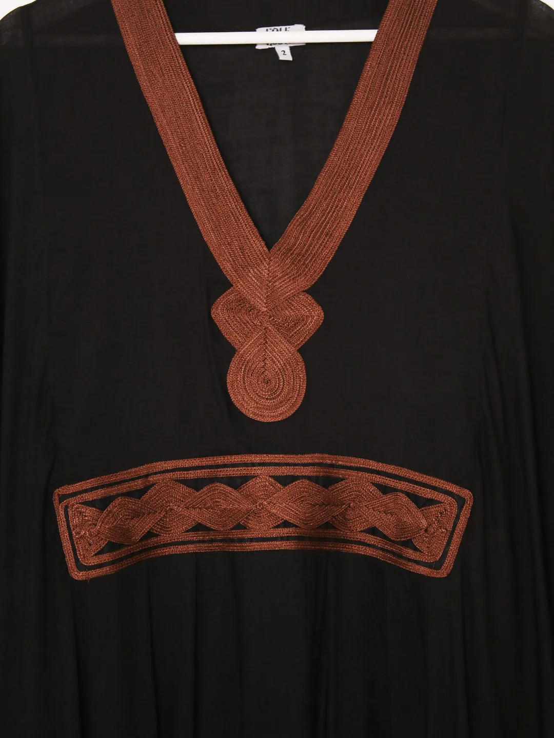 Moroccan Hoda cotton kaftan