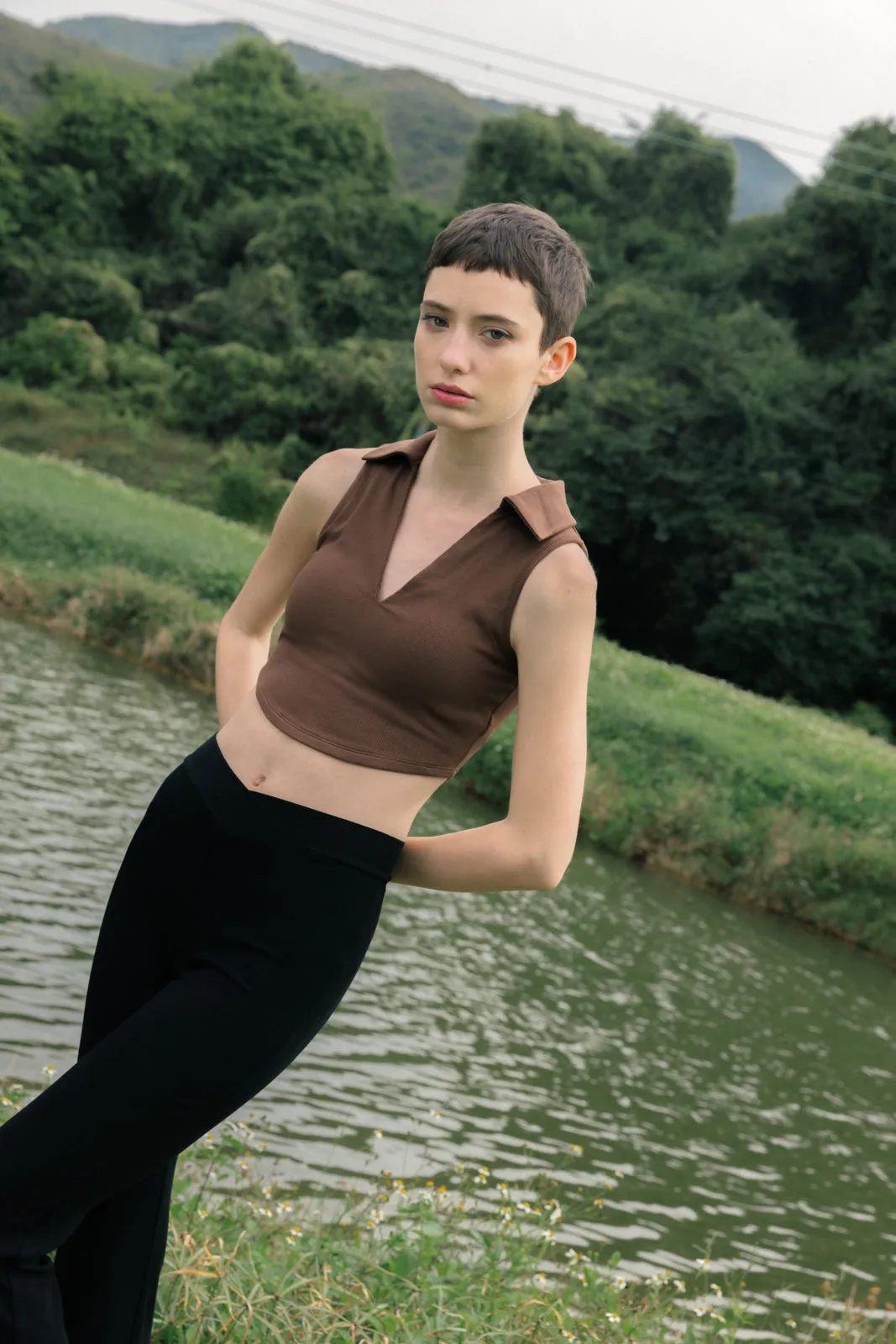 POLA Bra Top - Mocha