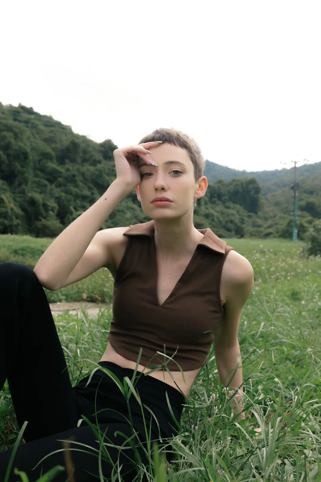 POLA Bra Top - Moss