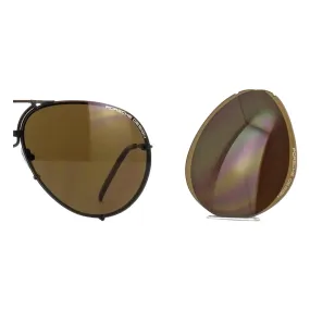 Porsche 8478 V604 Spare Lenses Brown 66mm