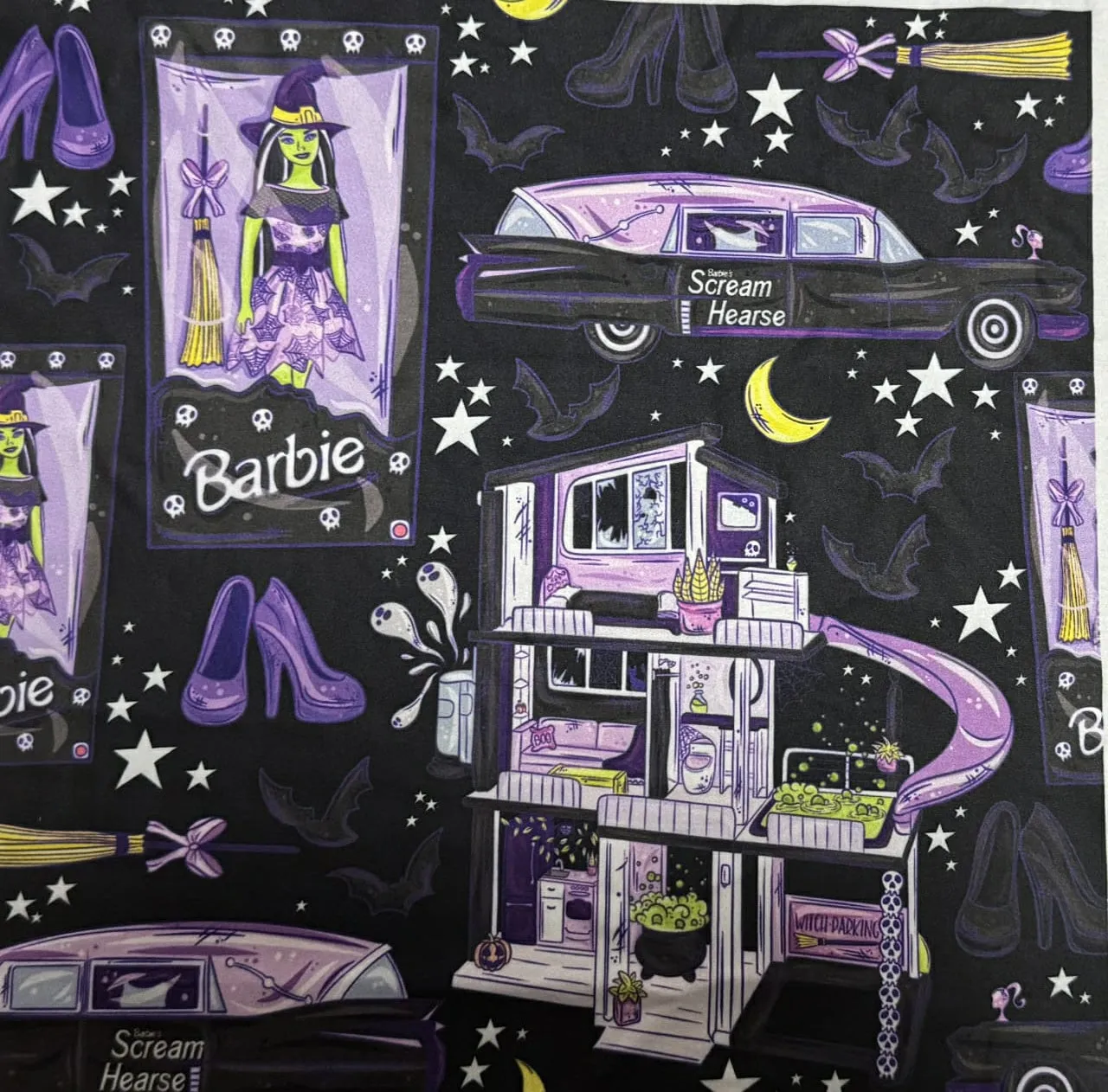 Pre-Order: Haunted Scream House (Semi-Exclusive) - High-quality Leggings