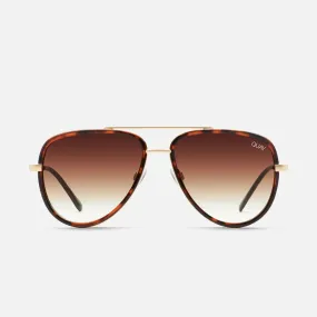 Quay All In Sunglasses - Tortoise