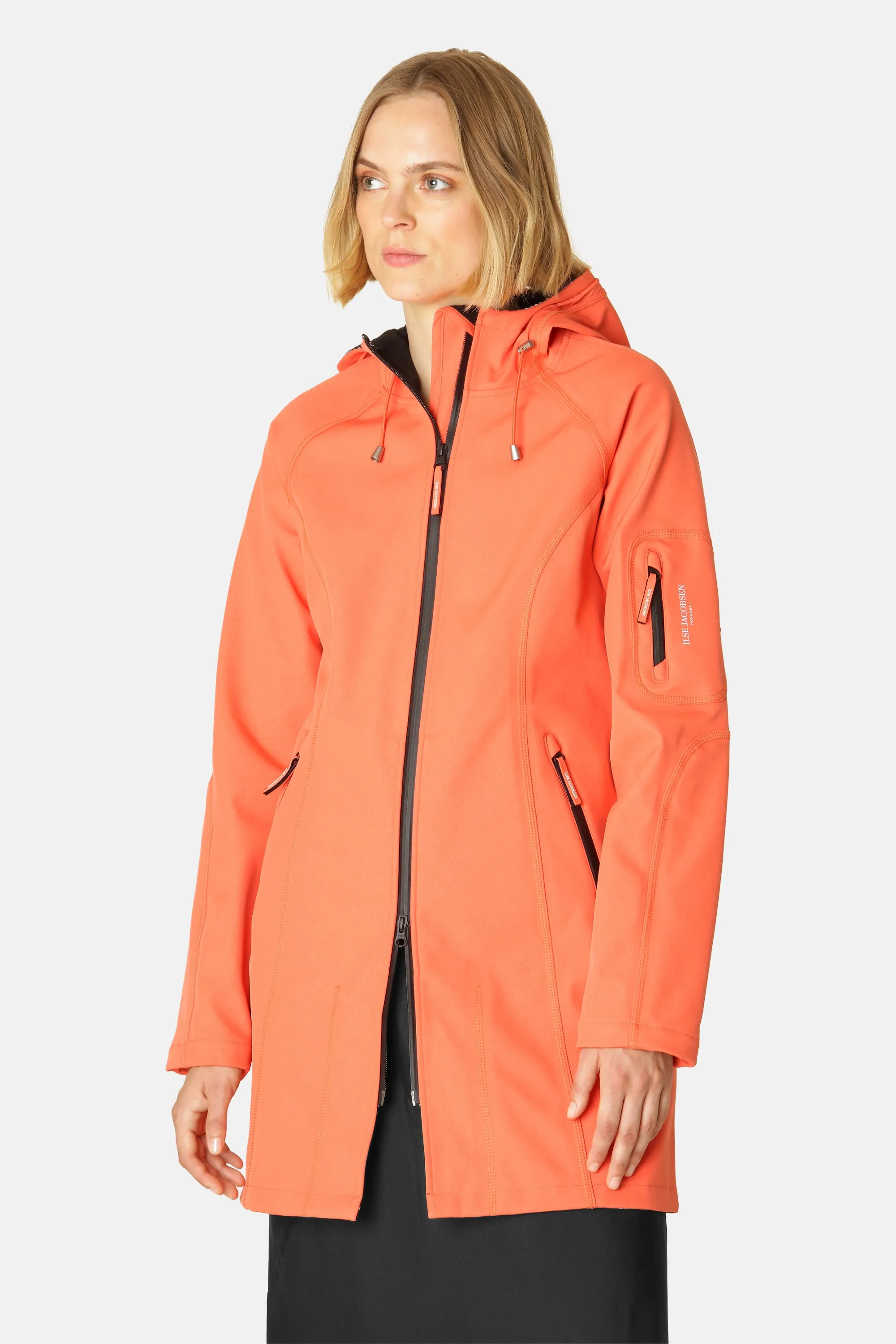 Raincoat - Hot Orange