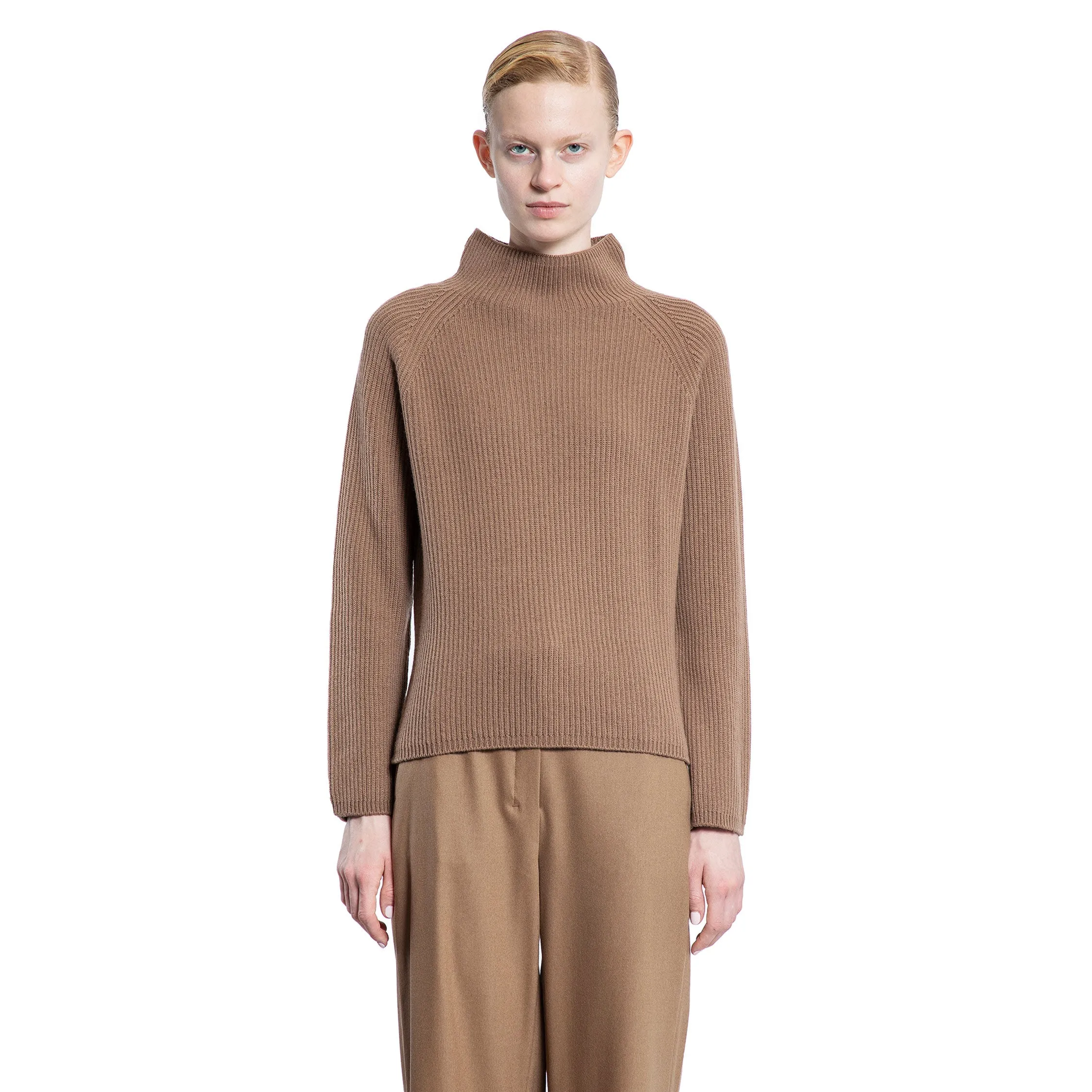 S MAX MARA WOMAN BROWN KNITWEAR