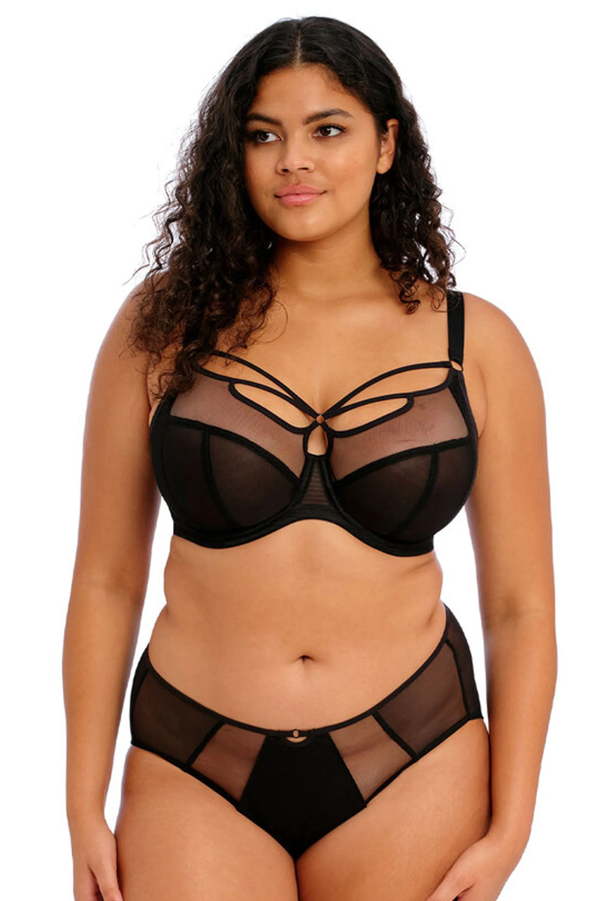 Sachi Plunge Bra Black