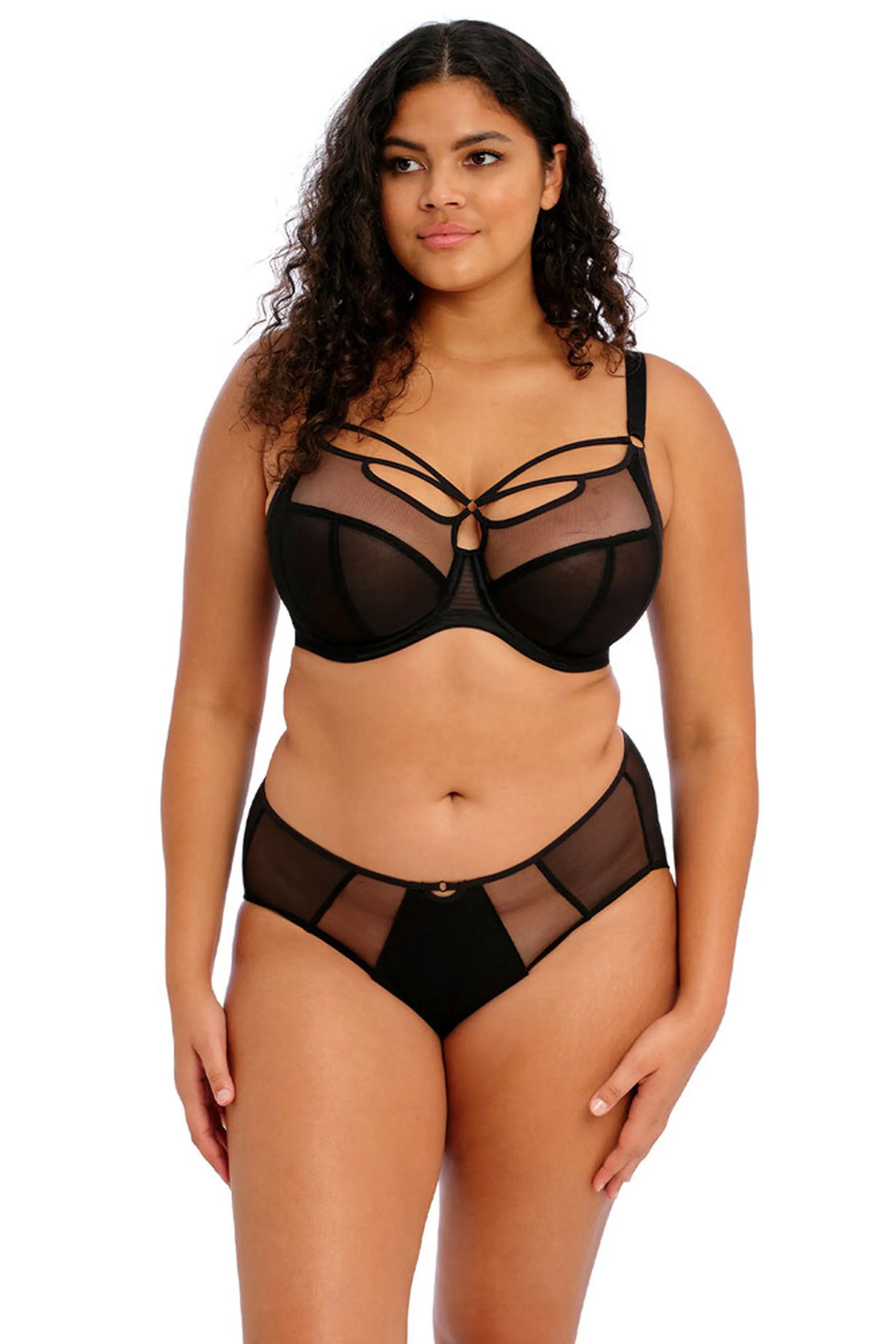 Sachi Plunge Bra Black