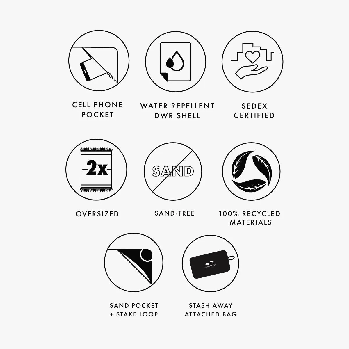 SLOWTIDE OPS QUICK-DRY PARK BLANKET