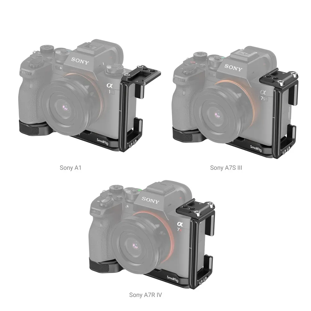SmallRig L Bracket for Sony Alpha 1 / Alpha 7S III  / Alpha 7R IV / Alpha 9 II 3207