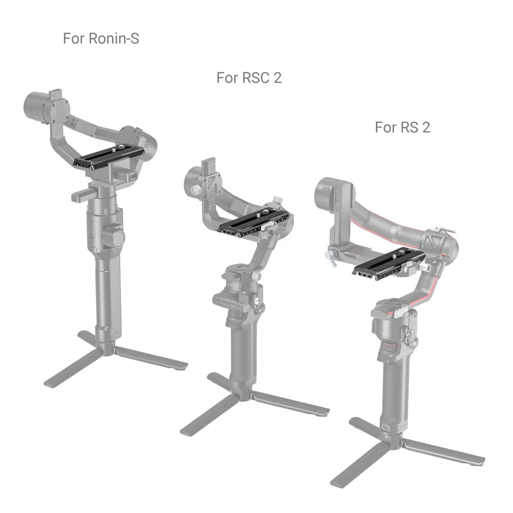 SmallRig Quick Release Plate for DJI RS 2/RSC 2/Ronin-S/RS 4/RS 4Pro Gimbal 3158B