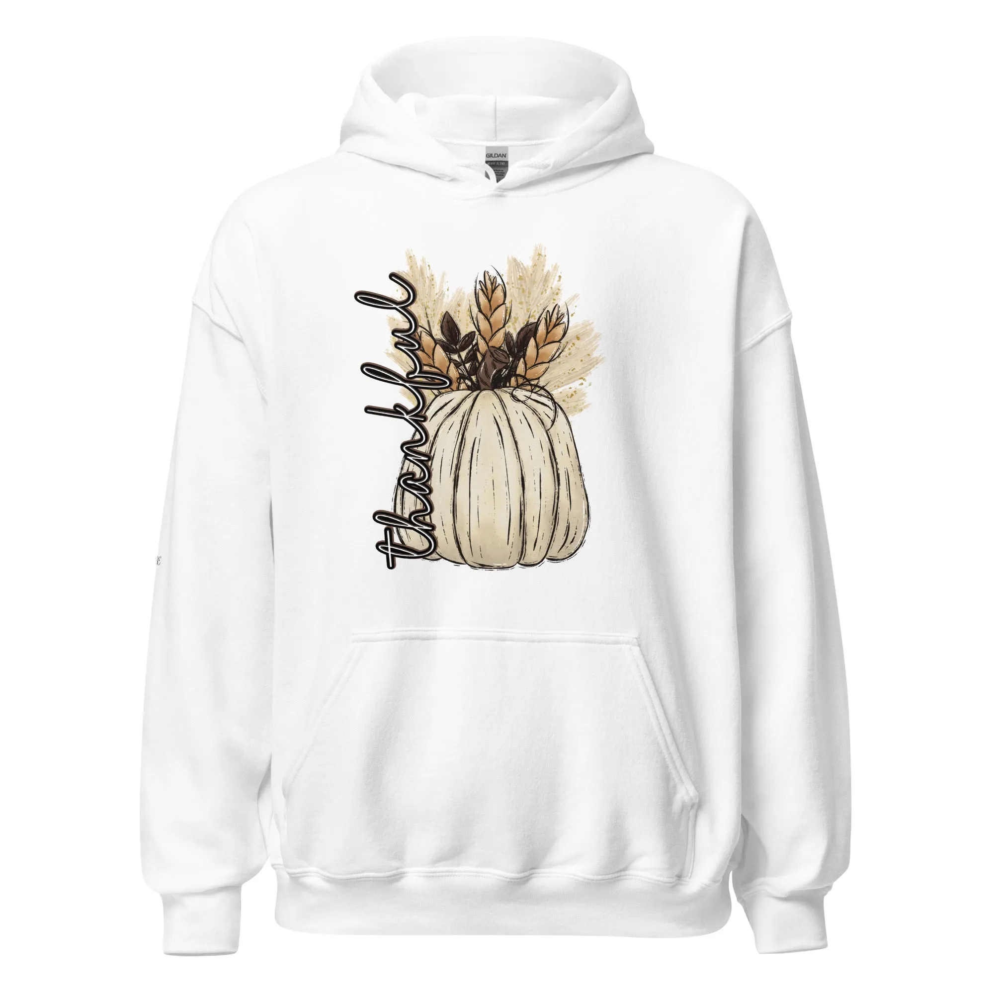 The Thankful Pumpkin Unisex Hoodie