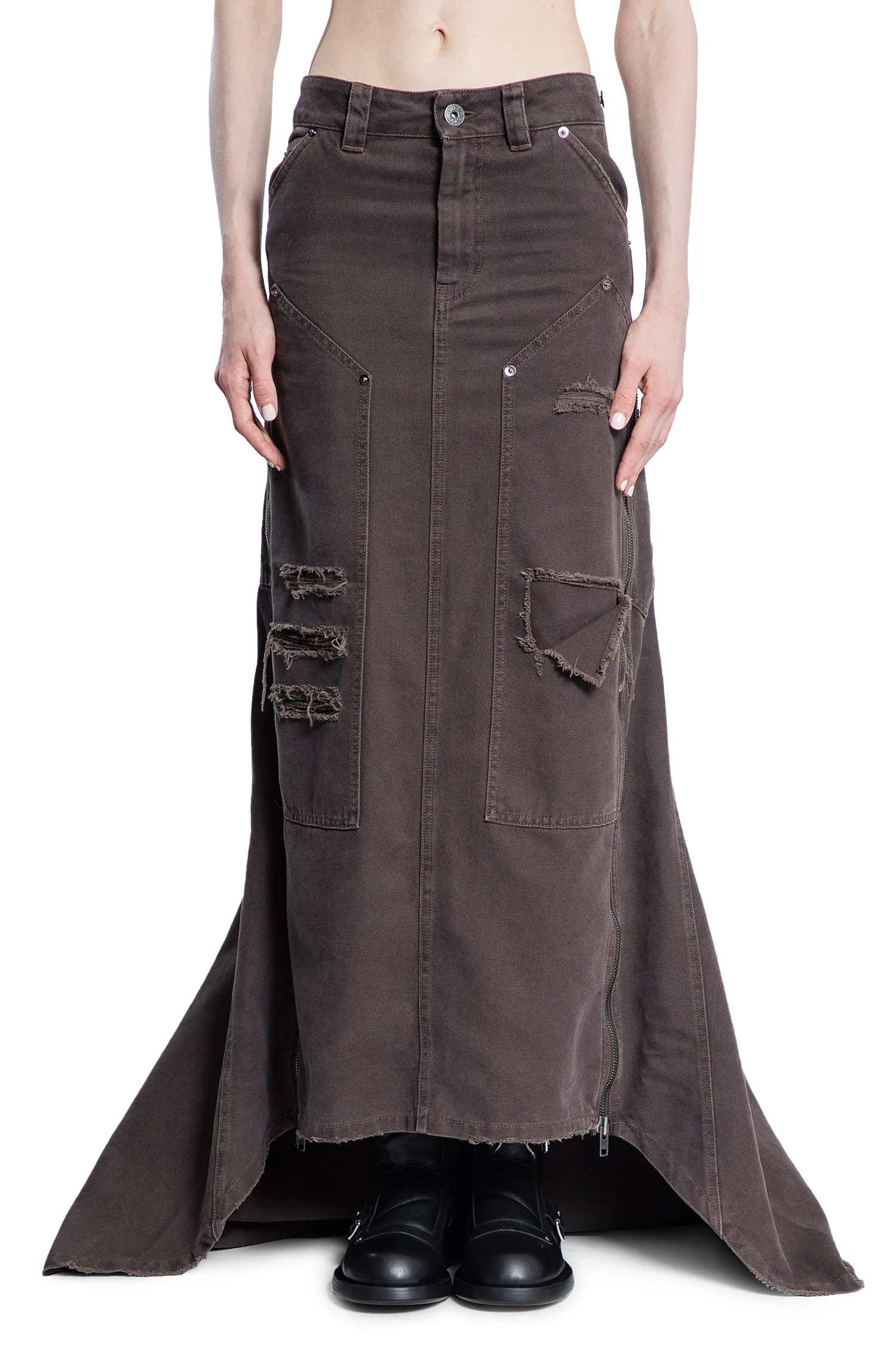 VAQUERA WOMAN BROWN SKIRTS