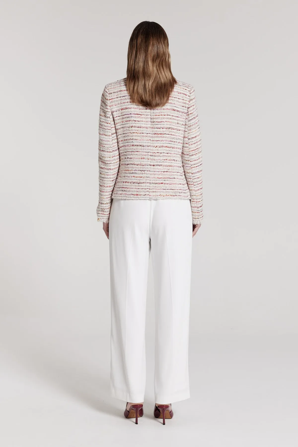 Varena Jacket - Pink/Ivory