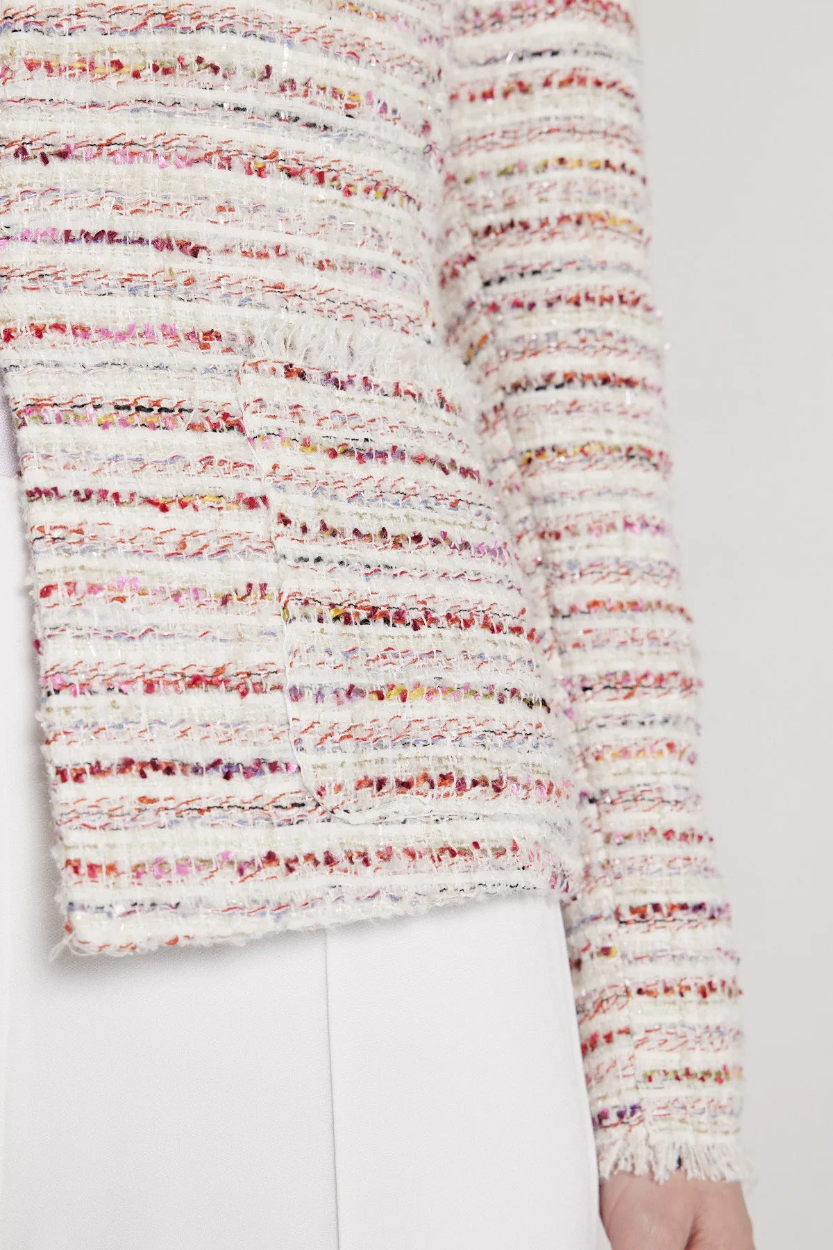 Varena Jacket - Pink/Ivory