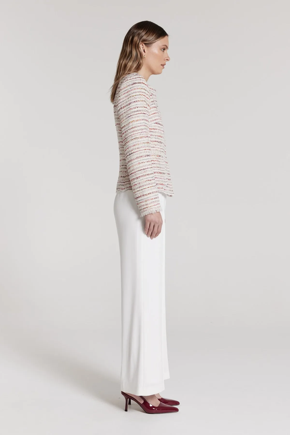 Varena Jacket - Pink/Ivory