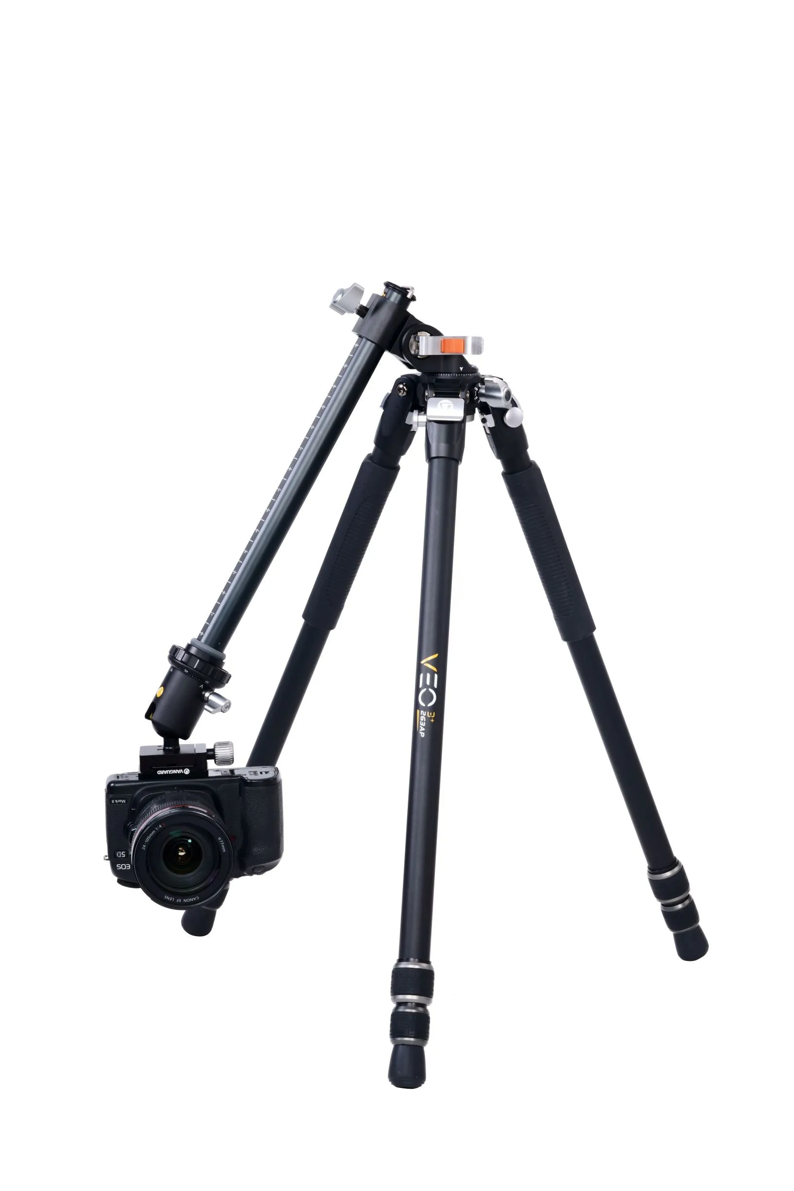 VEO 3  263AB | Professional Aluminum Tripod with Ball Head | Overhead Shooting