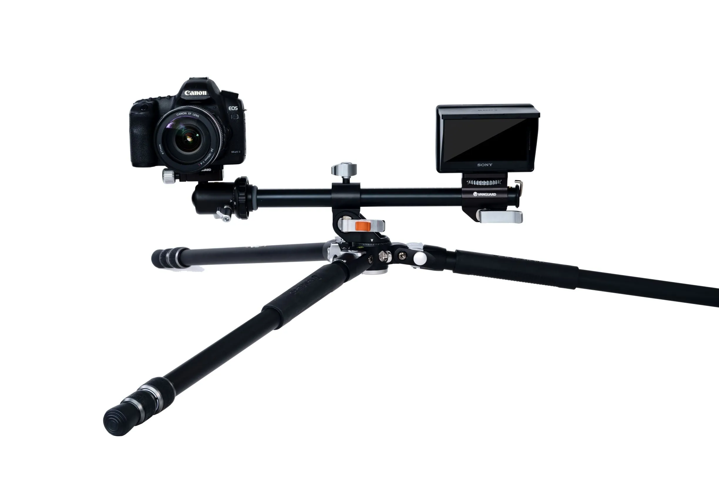 VEO 3  263AB | Professional Aluminum Tripod with Ball Head | Overhead Shooting