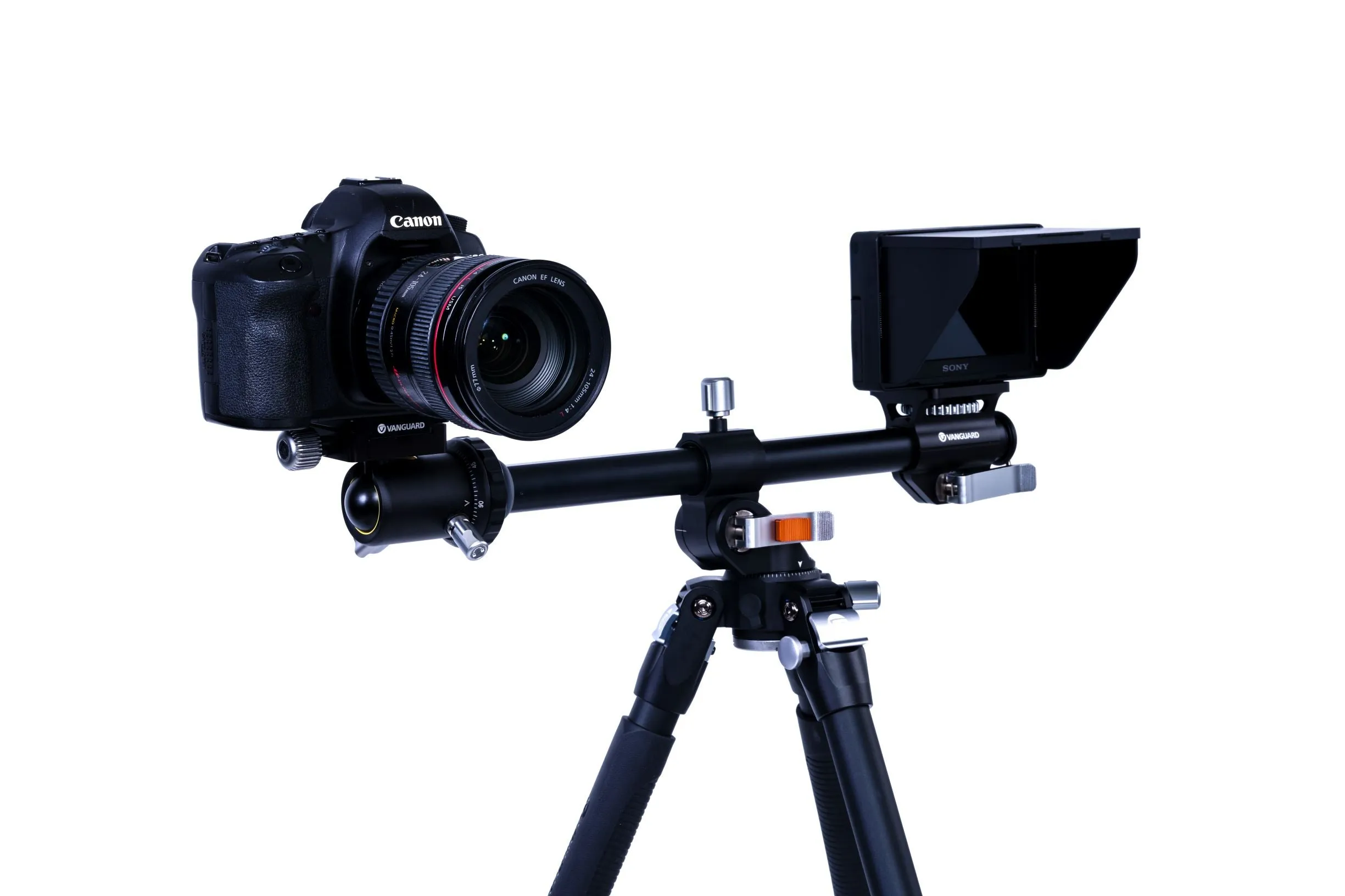 VEO 3  263AB | Professional Aluminum Tripod with Ball Head | Overhead Shooting