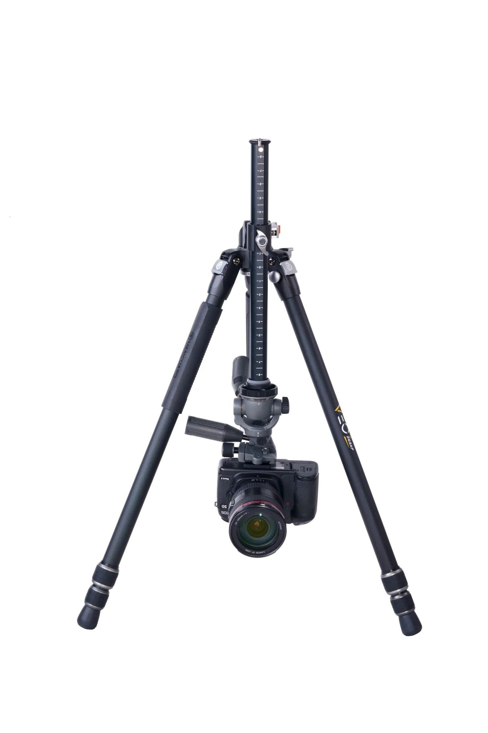 VEO 3  263AP | Professional  Aluminum Tripod with Panhead | Overhead Shooting