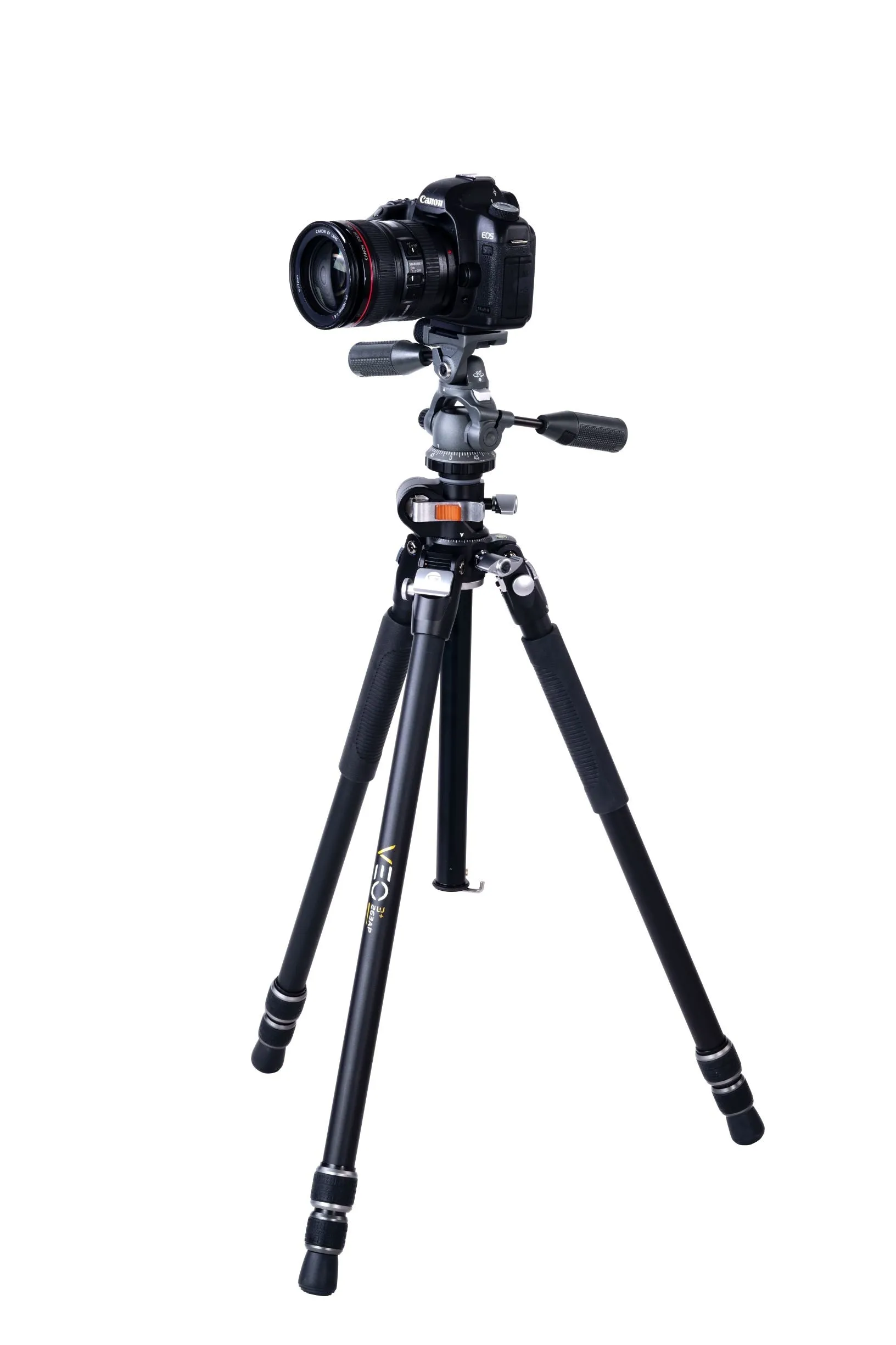 VEO 3  263AP | Professional  Aluminum Tripod with Panhead | Overhead Shooting