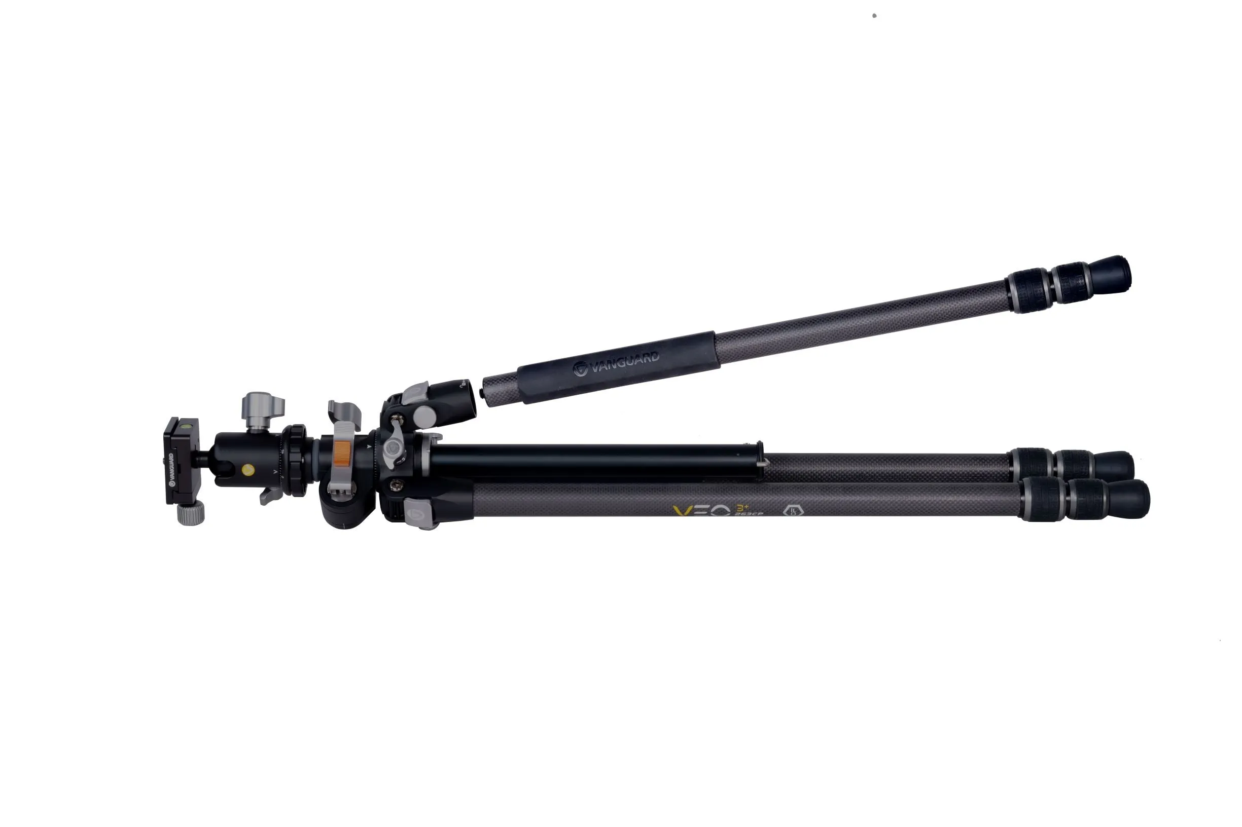 VEO 3  263CB | Professional Carbon Fiber Tripod with Ball Head | Overhead Shooting