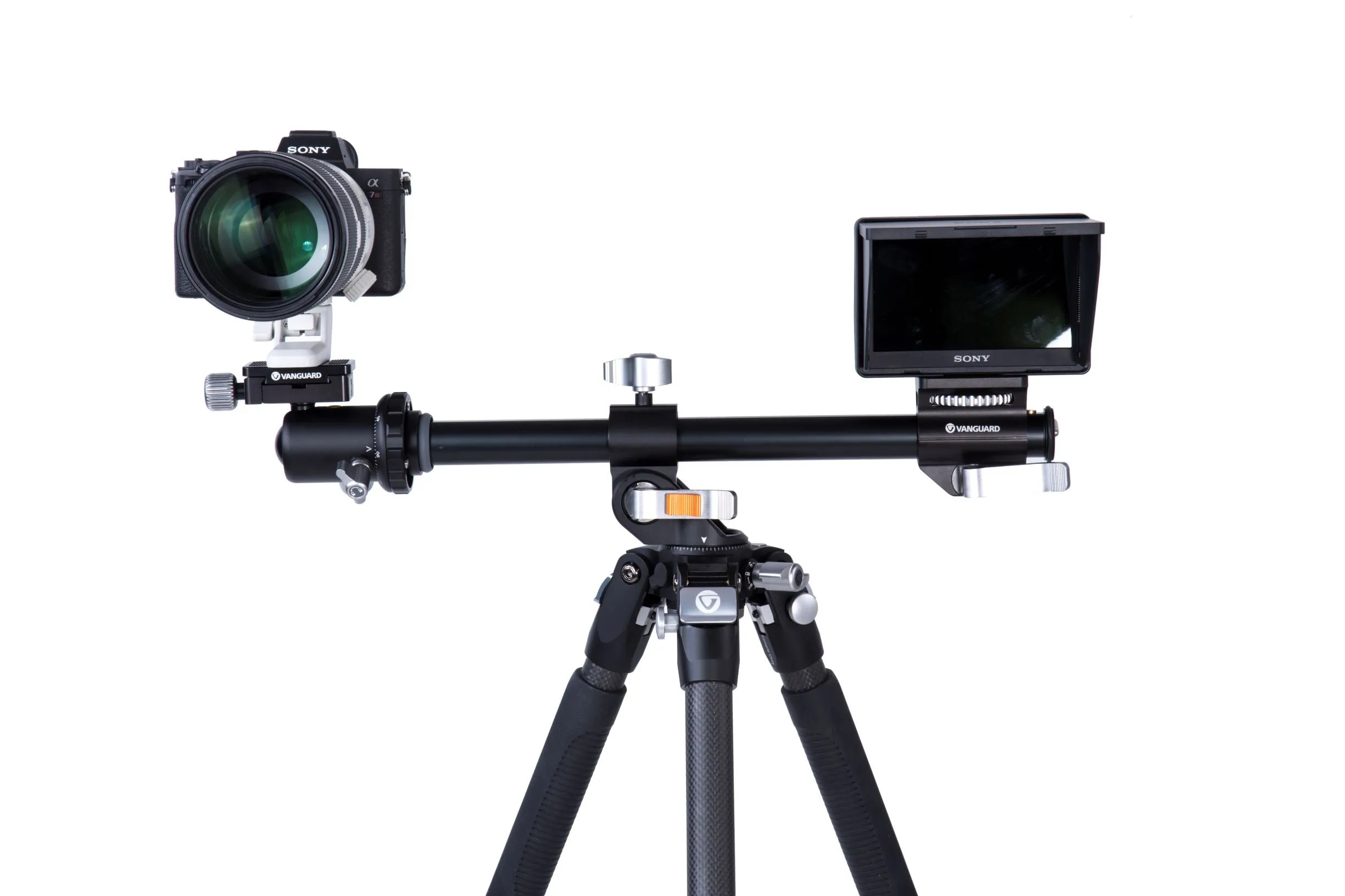 VEO 3  263CB | Professional Carbon Fiber Tripod with Ball Head | Overhead Shooting
