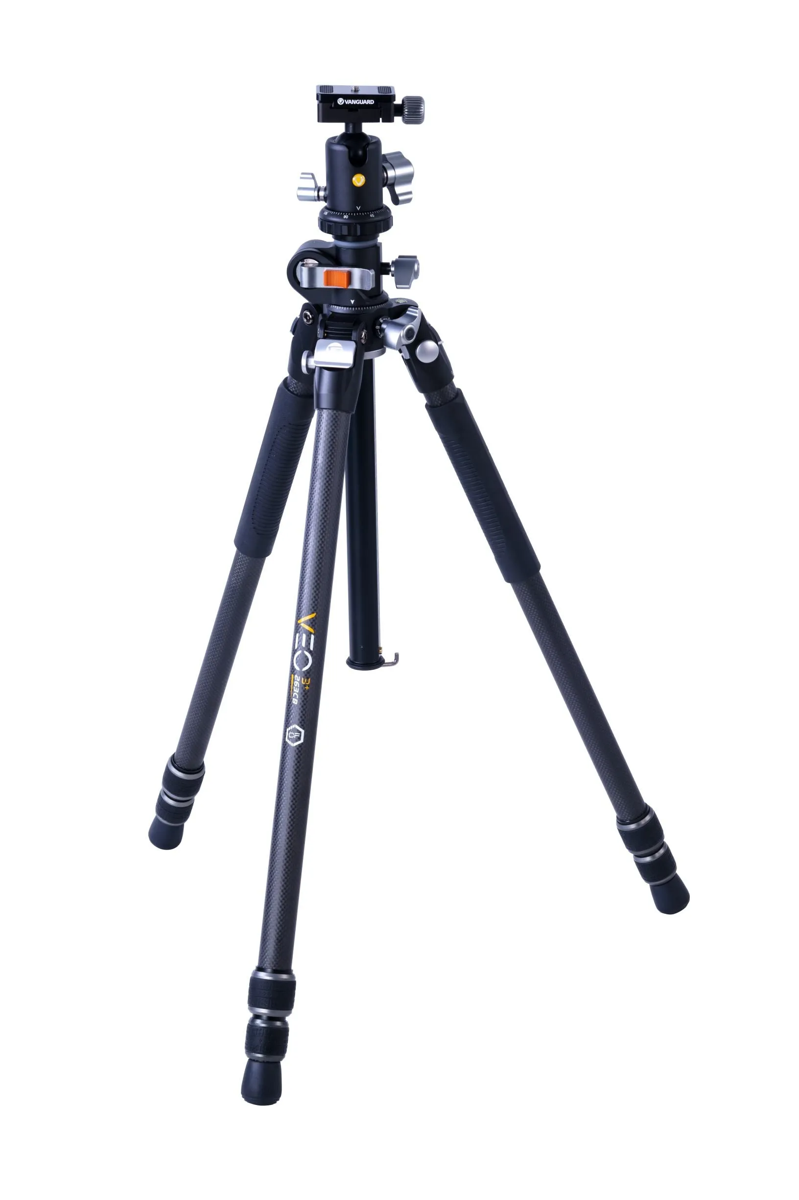 VEO 3  263CB | Professional Carbon Fiber Tripod with Ball Head | Overhead Shooting