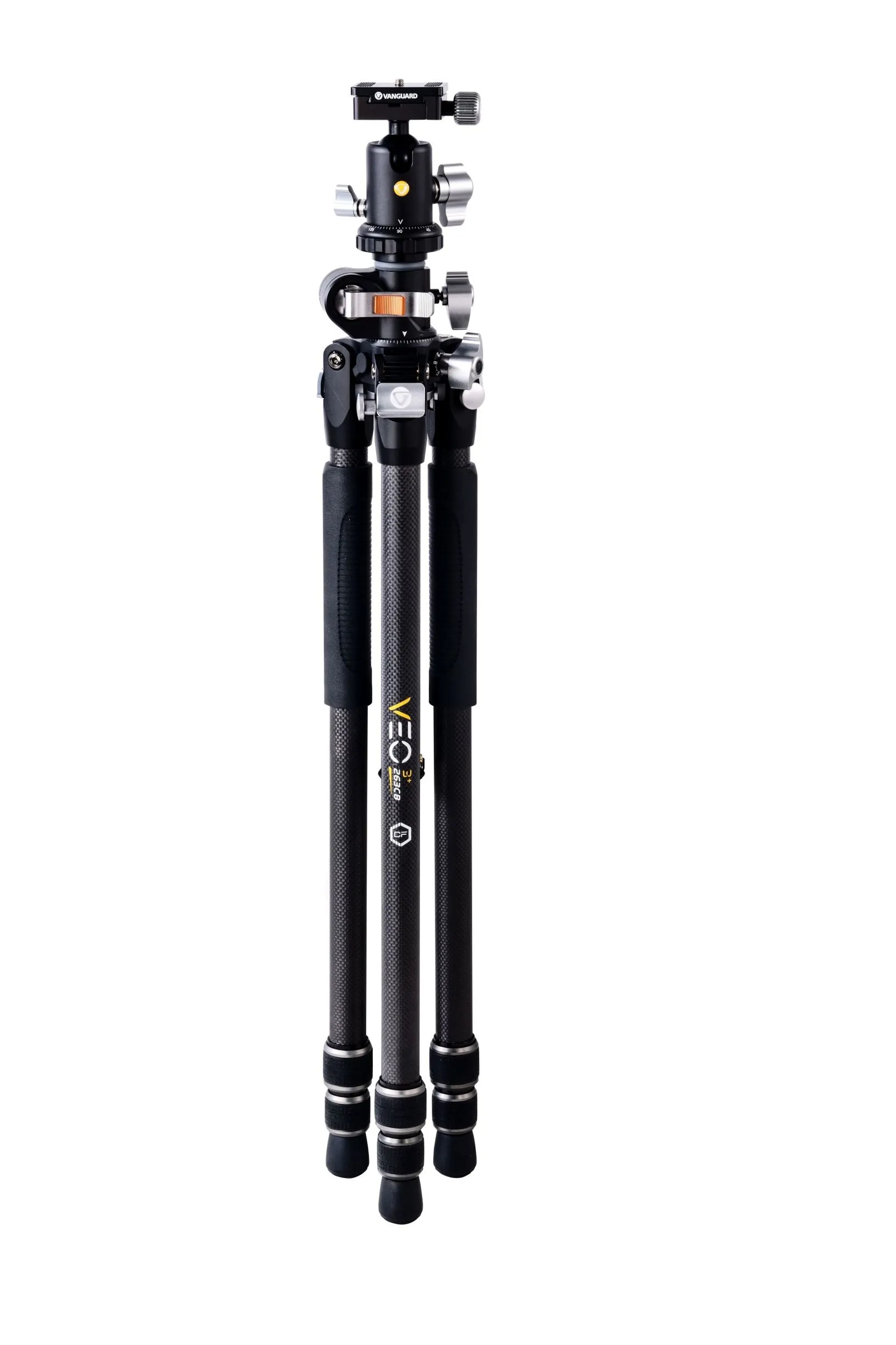 VEO 3  263CB | Professional Carbon Fiber Tripod with Ball Head | Overhead Shooting
