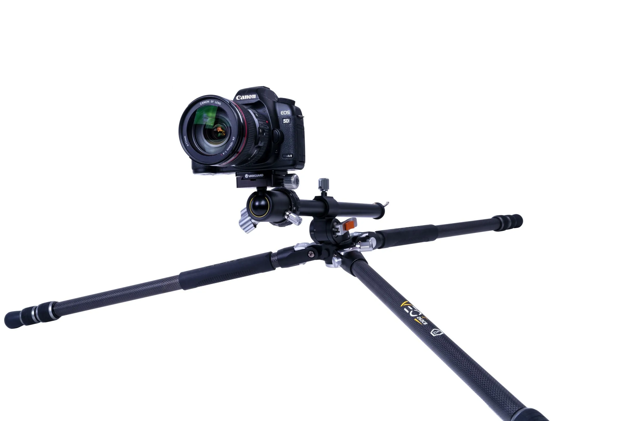 VEO 3  263CB | Professional Carbon Fiber Tripod with Ball Head | Overhead Shooting