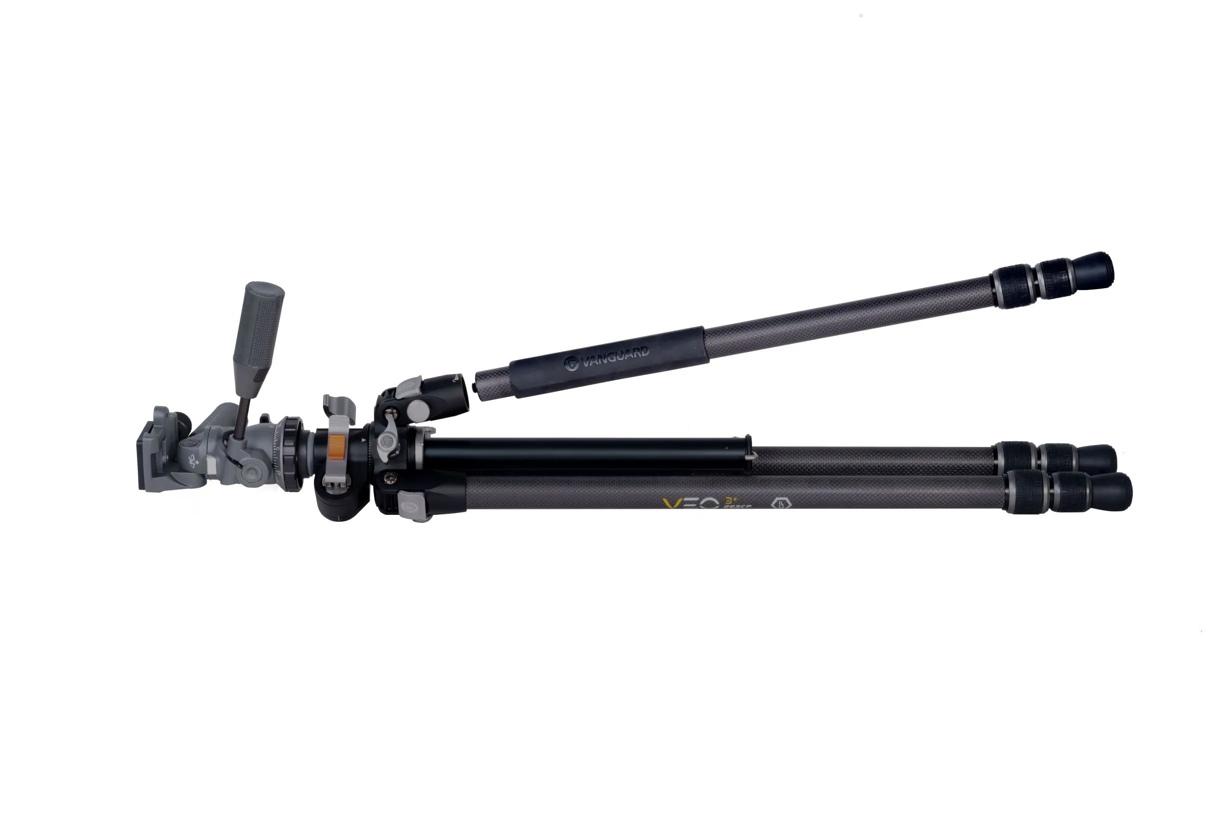 VEO 3  263CP |Professional Carbon Fiber Tripod with Panhead | Overhead Shooting