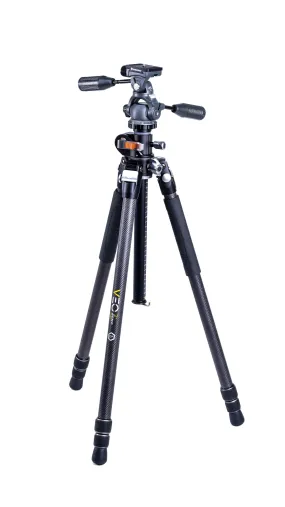 VEO 3  263CP |Professional Carbon Fiber Tripod with Panhead | Overhead Shooting