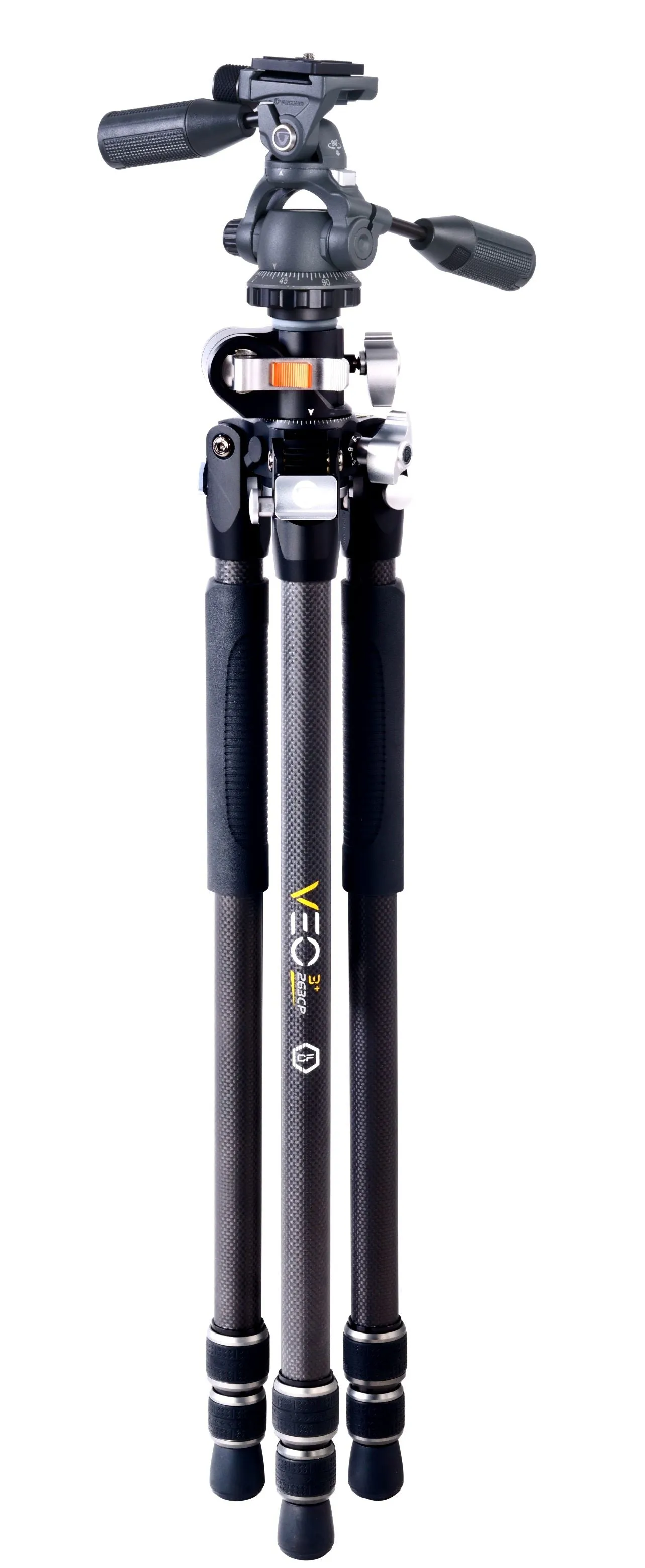VEO 3  263CP |Professional Carbon Fiber Tripod with Panhead | Overhead Shooting