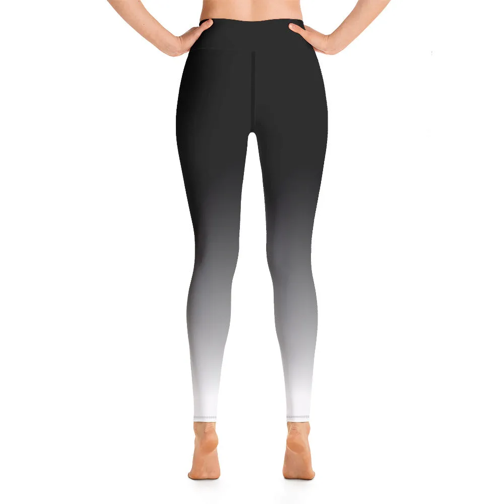 White Gradient Leggings
