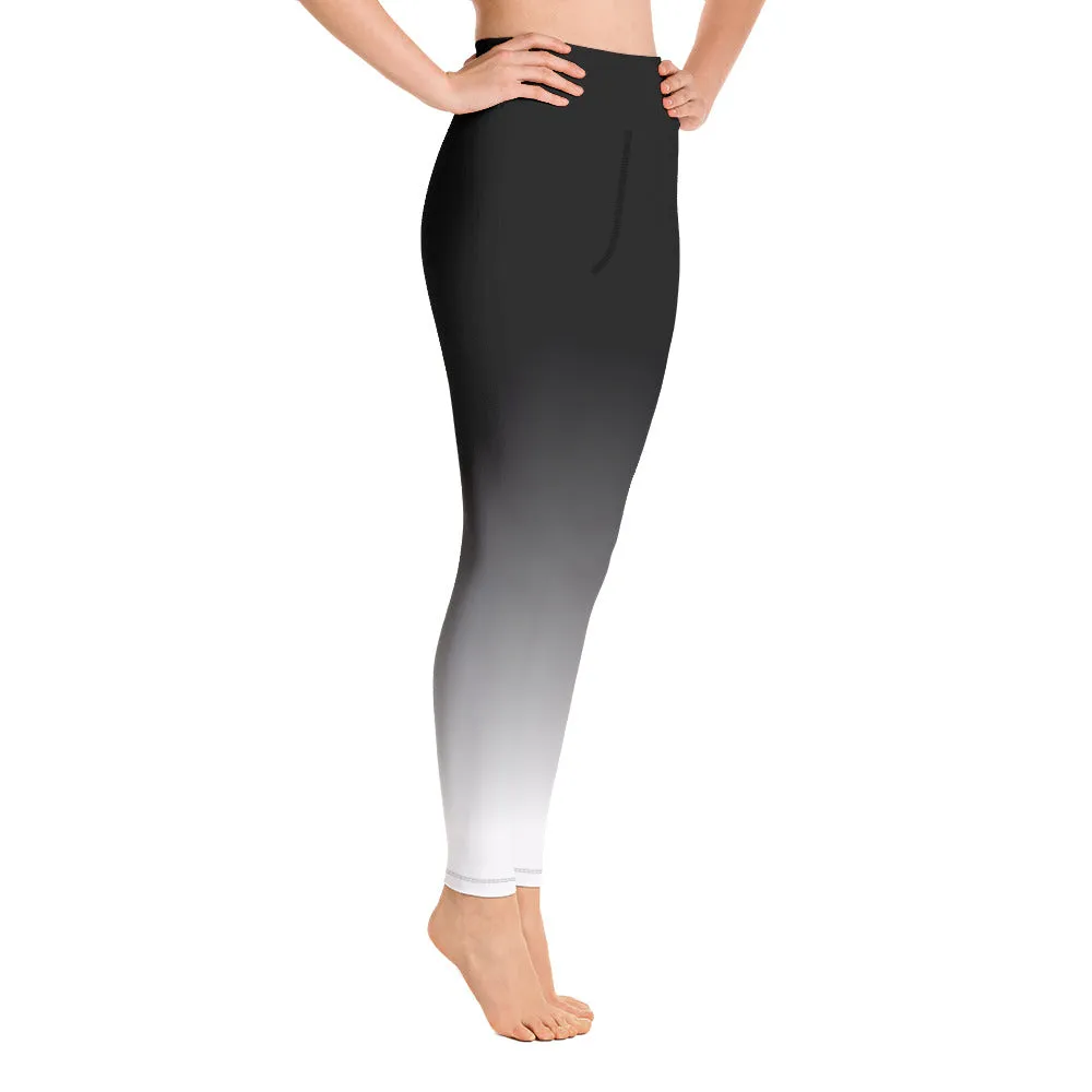 White Gradient Leggings